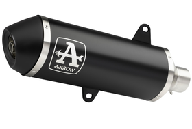 Końcówka wydechu / tłumik Arrow Urban Aluminium Dark Carbon